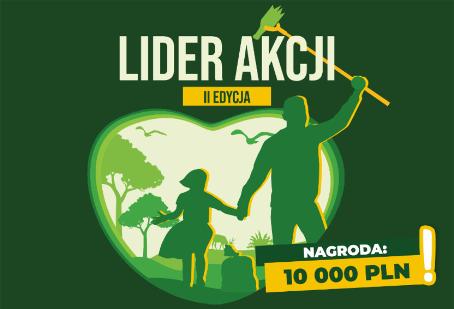 <strong>Konkurs Lider Akcji. </strong>Zdobądź tytuł, wygraj 10 000 zł i&nbsp;świętuj z&nbsp;nami Dzień Ziemi 2027!